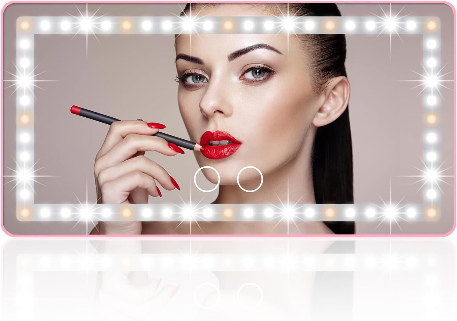 Espejo de Maquillaje ® TM: Belleza siempre y en segundos