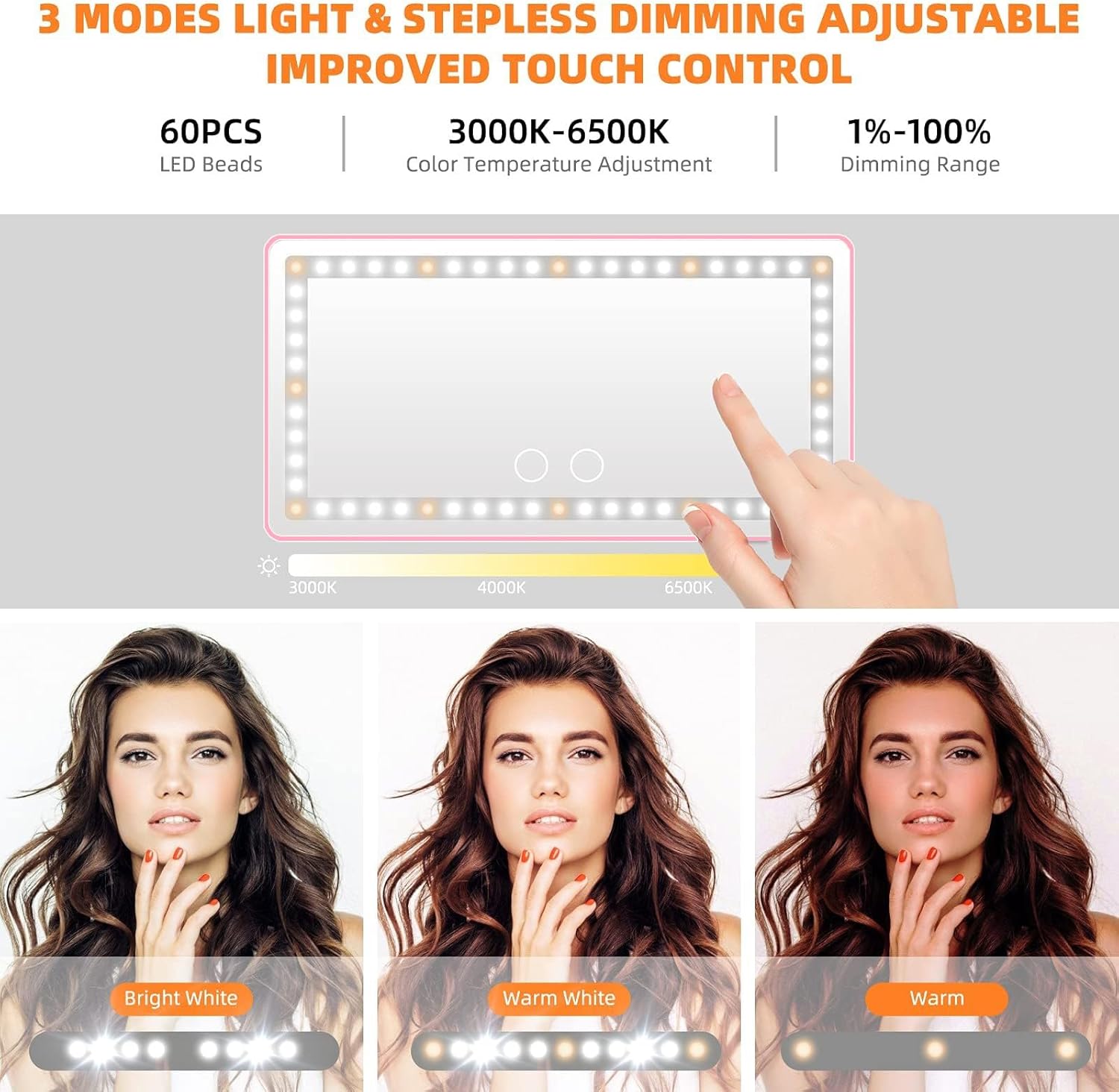 Espejo de Maquillaje ® TM: Belleza siempre y en segundos