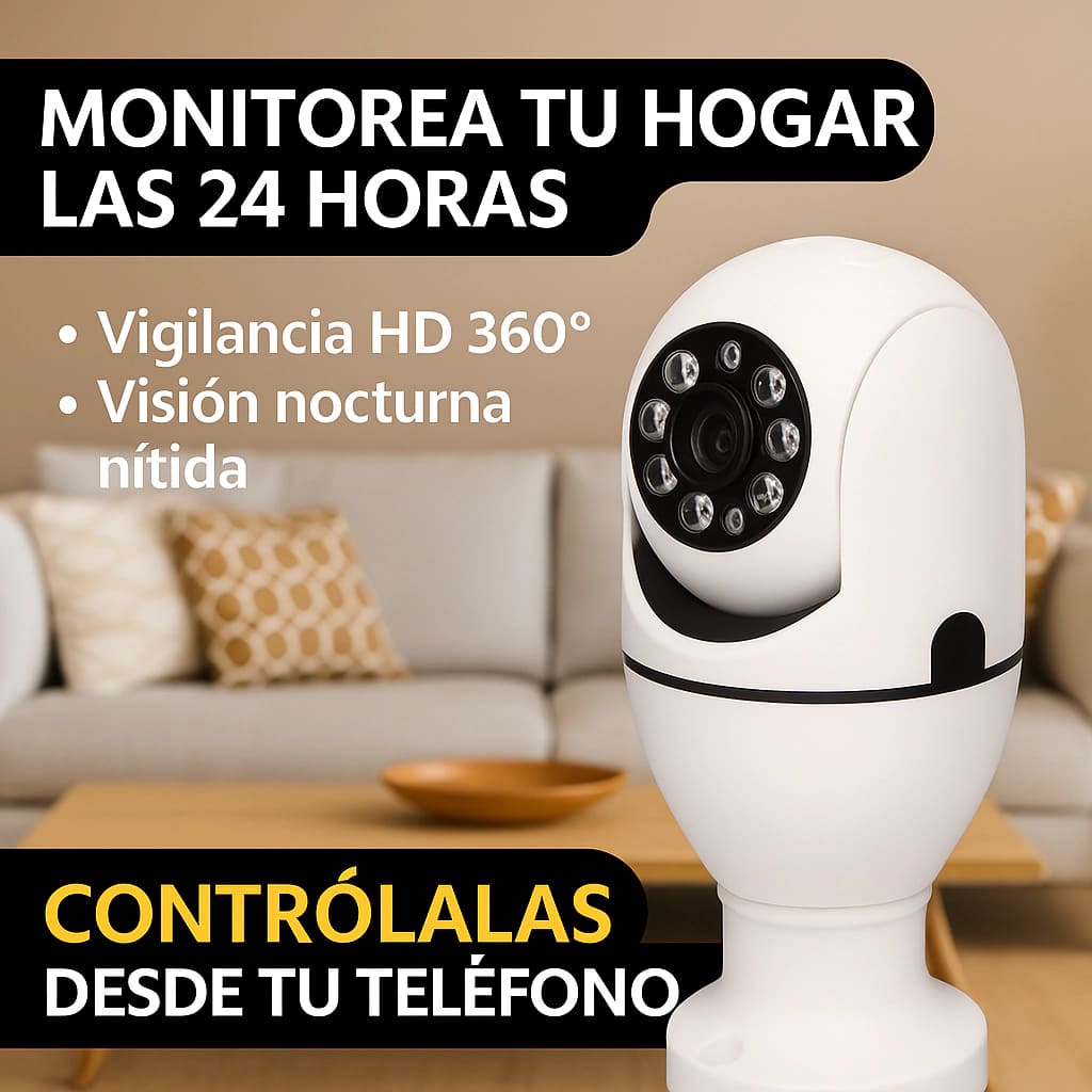 Foco Espía de Seguridad