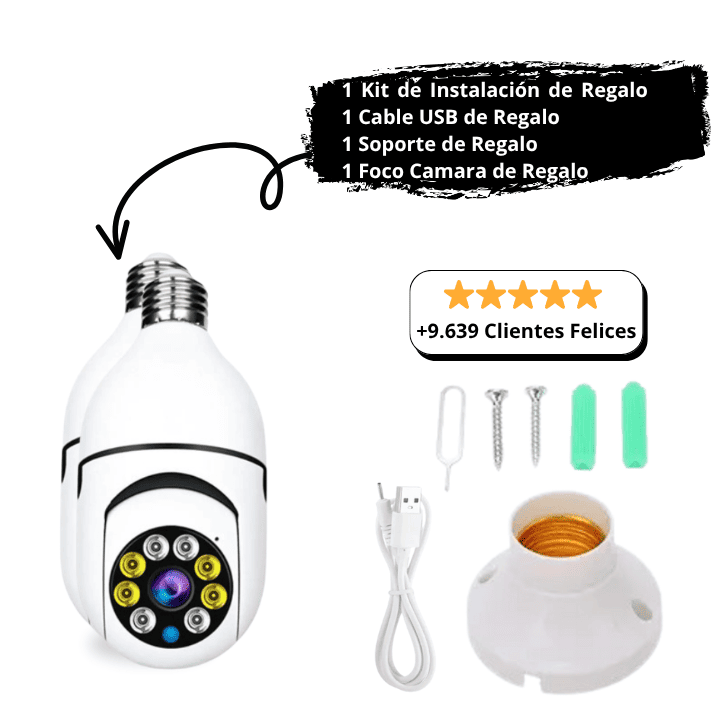 Foco Espía de Seguridad